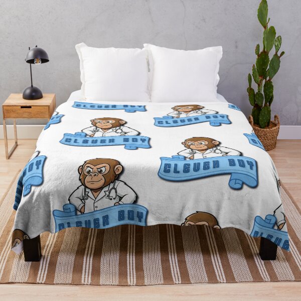 Item preview, Clever Boy – Funny Smart Monkey Doctor Cartoon | Beak Bros Junior designed and sold by BeakBros.