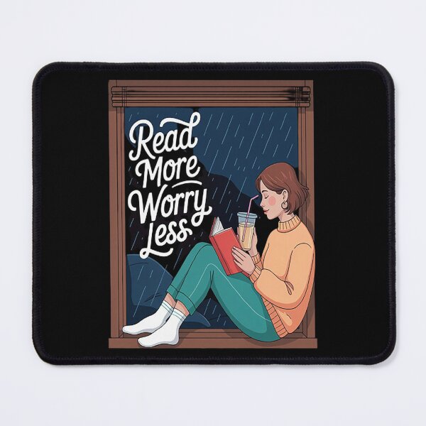 Item preview, In Rainy Days Read More Worry Less designed and sold by gandebro.