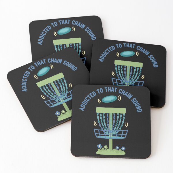 Item preview, Addicted To That Chain Sound Disc Golf Flying Disc designed and sold by LuminOrb.
