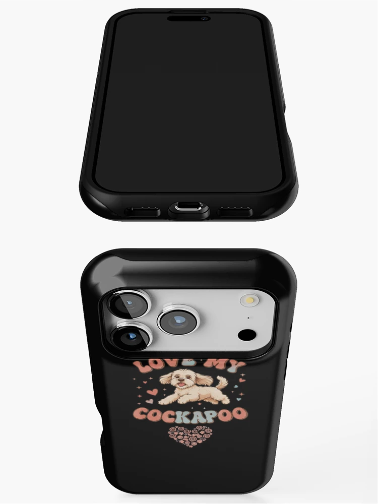 Thumbnail 3 of 4, iPhone Case, Love My Cockapoo designed and sold by RNTStudio.