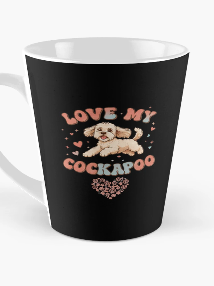 Thumbnail 3 of 4, Coffee Mug, Love My Cockapoo designed and sold by RNTStudio.