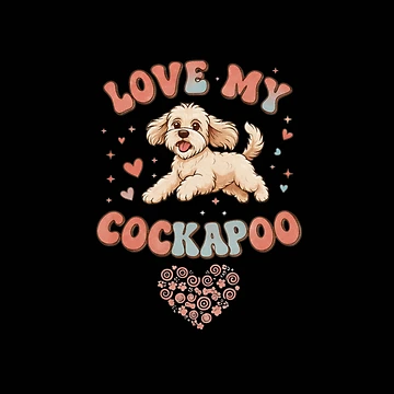 Artwork thumbnail, Love My Cockapoo by RNTStudio