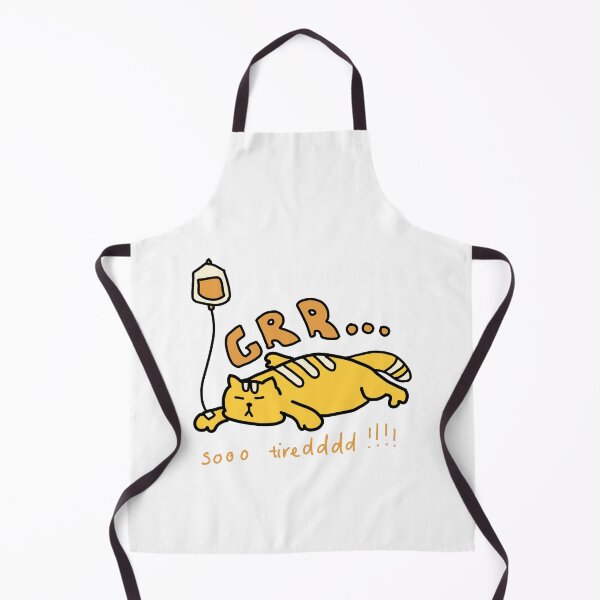 Item preview, GRR… Soo Tiredddd Cat – Funny Lazy Cat Illustration designed and sold by Baby-Care.