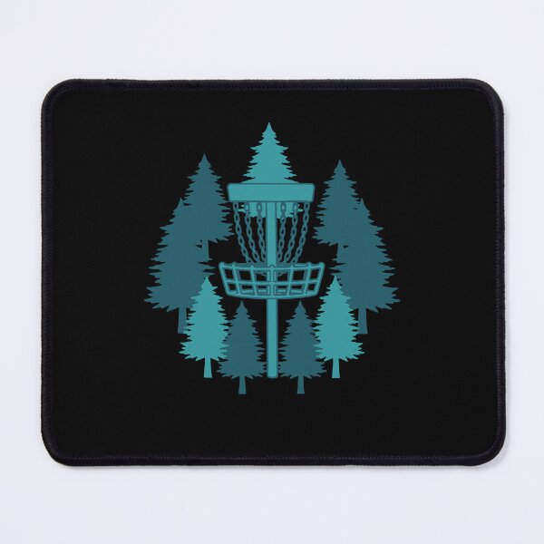 Item preview, Disc Golf Basket In Forest Frisbee Golf Flying designed and sold by LuminOrb.
