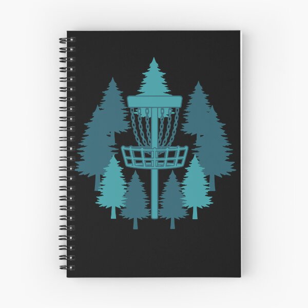 Item preview, Disc Golf Basket In Forest Frisbee Golf Flying designed and sold by LuminOrb.