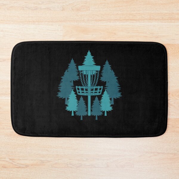 Item preview, Disc Golf Basket In Forest Frisbee Golf Flying designed and sold by LuminOrb.