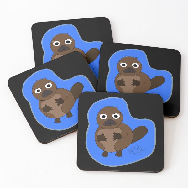 Item preview, DUCK BILLLED PLATYPUS DRAWING BY LARISSA MYRIE designed and sold by larissa-myrie.