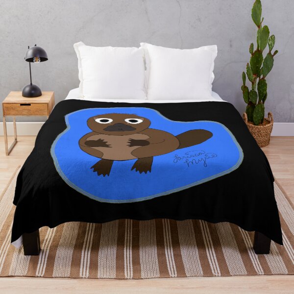 Item preview, DUCK BILLLED PLATYPUS DRAWING BY LARISSA MYRIE designed and sold by larissa-myrie.