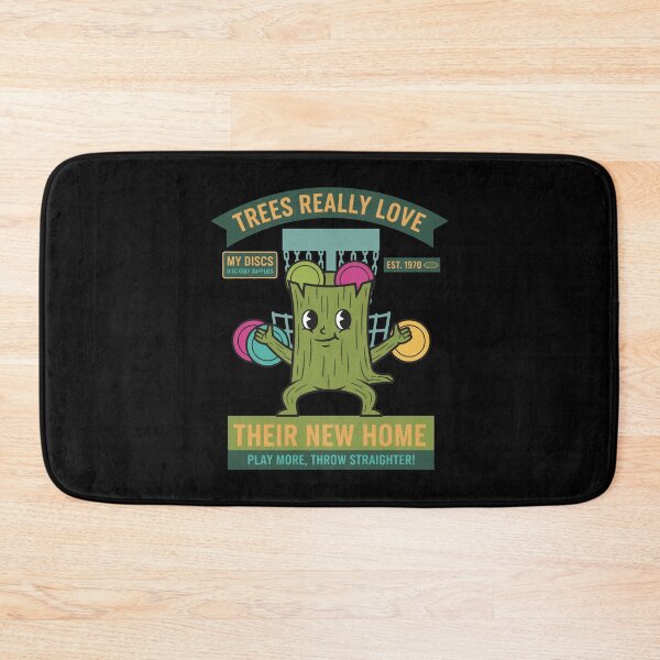 Item preview, Trees Really Love Their New Home Funny Disc Golf designed and sold by LuminOrb.