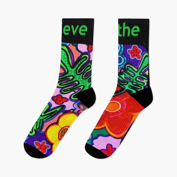 Item preview, Inhale Positive Exhale Negative Hand Painted Flowers designed and sold by kel72.