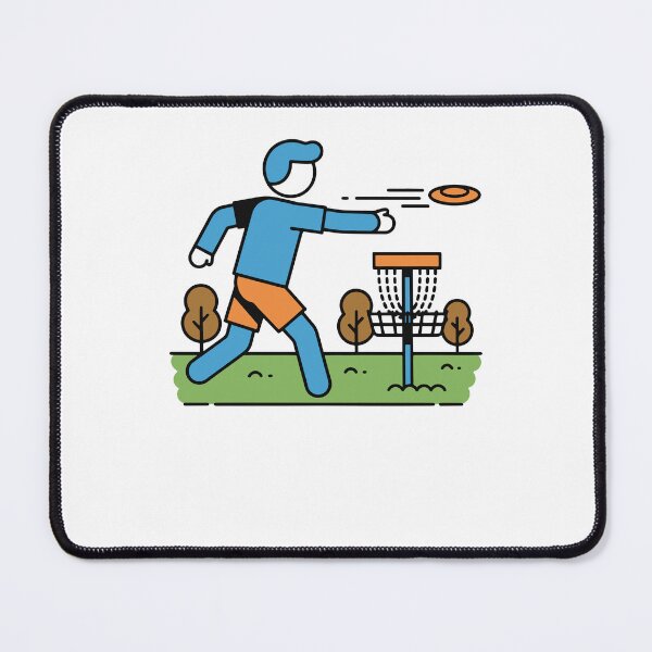 Item preview, Disc Golf Flying Disc Golfer Disc Golf Basket designed and sold by LuminOrb.