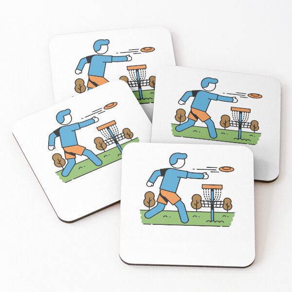 Item preview, Disc Golf Flying Disc Golfer Disc Golf Basket designed and sold by LuminOrb.