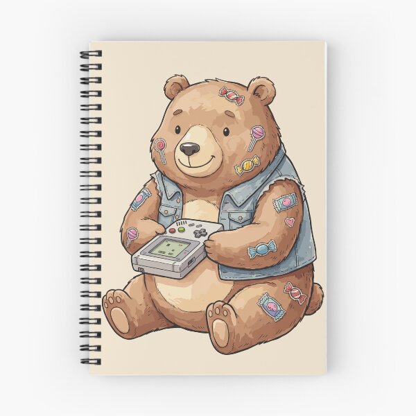 Artikelvorschau, Kidcore: Rainbow Bear Gamer entworfen und verkauft von bapupa.