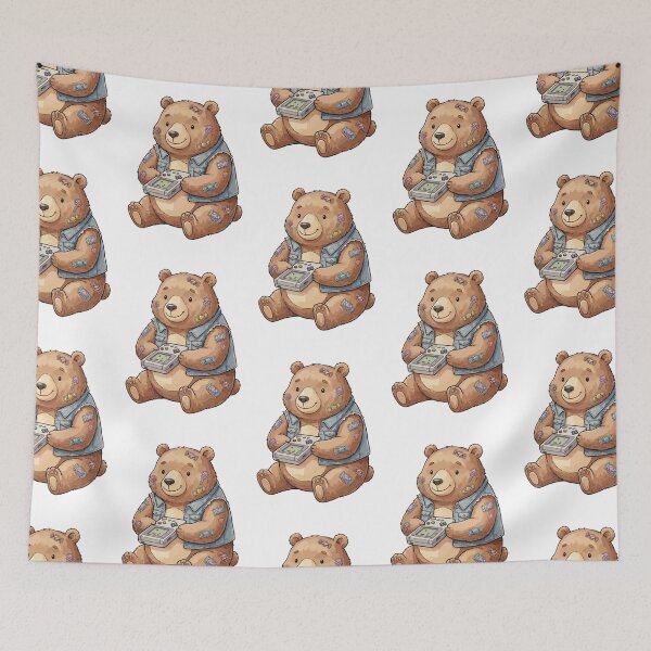 Item preview, Kidcore: Rainbow Bear Gamer designed and sold by bapupa.
