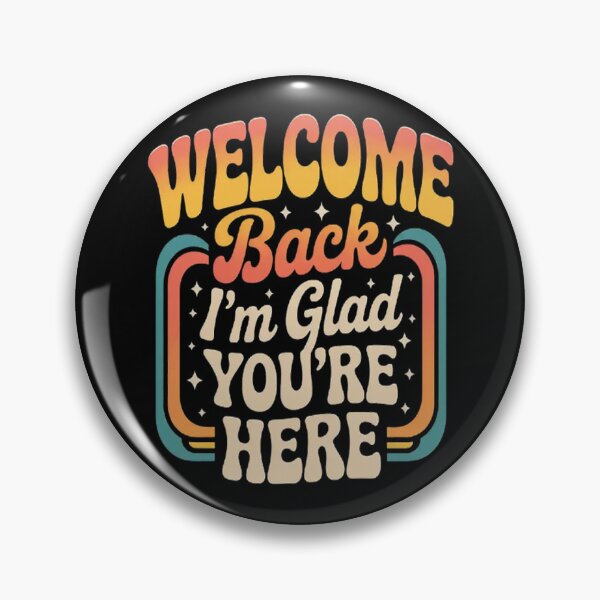 Item preview, Welcome Back I'm Glad You're Here Back to School designed and sold by gandebro.
