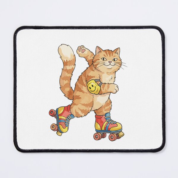 Item preview, Kidcore: Roller Skater Kitty designed and sold by bapupa.