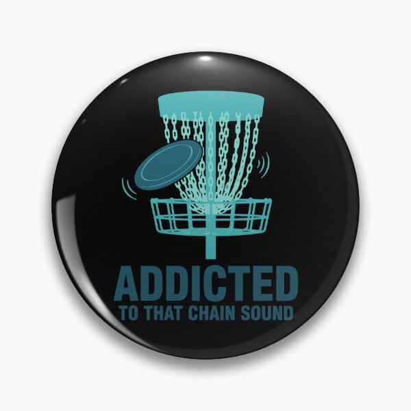 Item preview, Addicted To That Chain Sound Disc Golf Flying Disc designed and sold by LuminOrb.