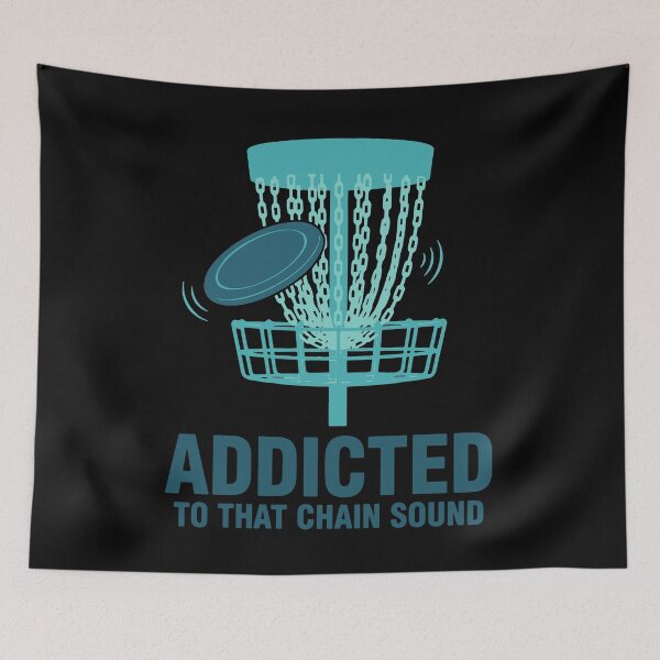 Item preview, Addicted To That Chain Sound Disc Golf Flying Disc designed and sold by LuminOrb.