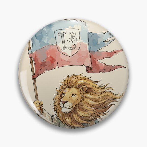 Item preview, Knightcore: Lion's Heraldry Banner designed and sold by bapupa.