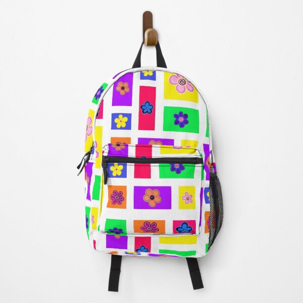 Item preview, Patchwork Flowers Hand Drawn Bright Flowers designed and sold by kel72.