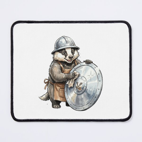 Item preview, Knightcore: The Brave Badger Squire designed and sold by bapupa.