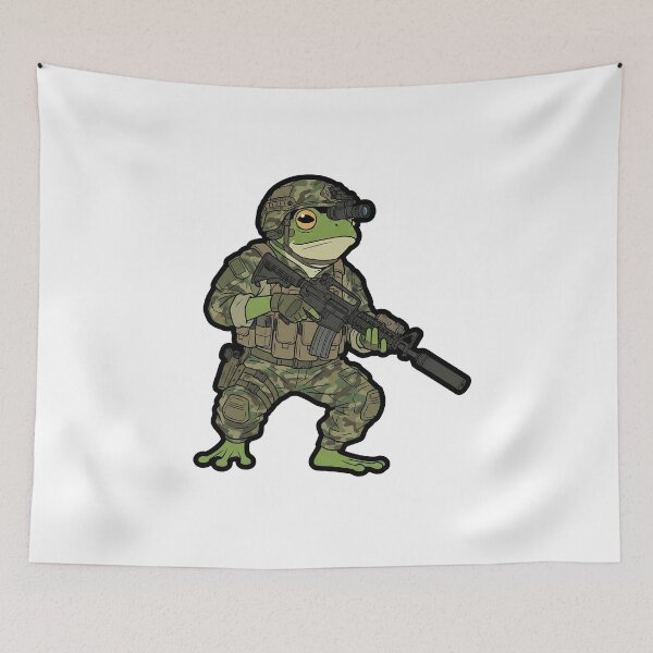 Item preview, Navy Seals frog designed and sold by RAWLIFEGRAPHIC.