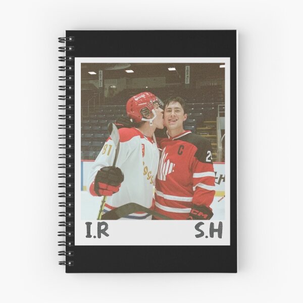 Item preview, Heated Rivalry Polaroid Shane Hollander Ilya Rozanov Hudson Williams Connor Storrie Fan Art designed and sold by DebbieEganCo.