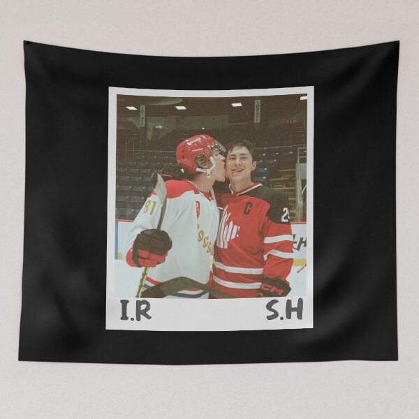 Item preview, Heated Rivalry Polaroid Shane Hollander Ilya Rozanov Hudson Williams Connor Storrie Fan Art designed and sold by DebbieEganCo.