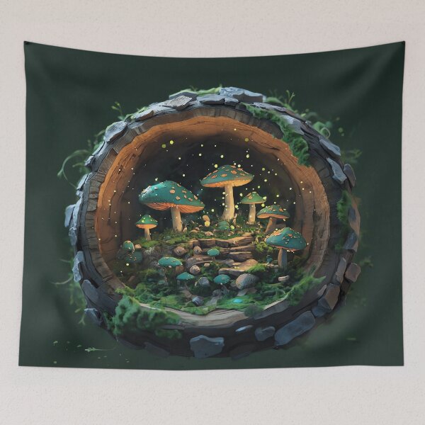 Item preview, The Mycelium Hamlet designed and sold by ONYX Pixee.