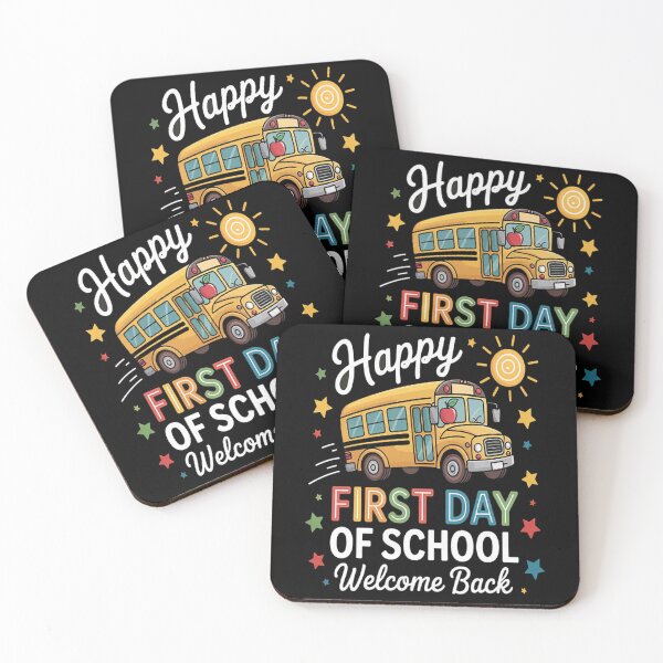 Item preview, Welcome Back To School Happy First Day Teacher Bus Driver designed and sold by gandebro.