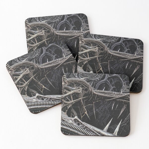 Item preview, Alien Biomechanical Organic Structures Close Up designed and sold by SassyArtistry.