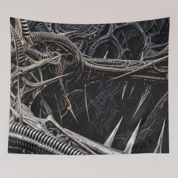 Item preview, Alien Biomechanical Organic Structures Close Up designed and sold by SassyArtistry.