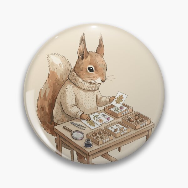 Item preview, Light Academia: Archivist Squirrel designed and sold by bapupa.