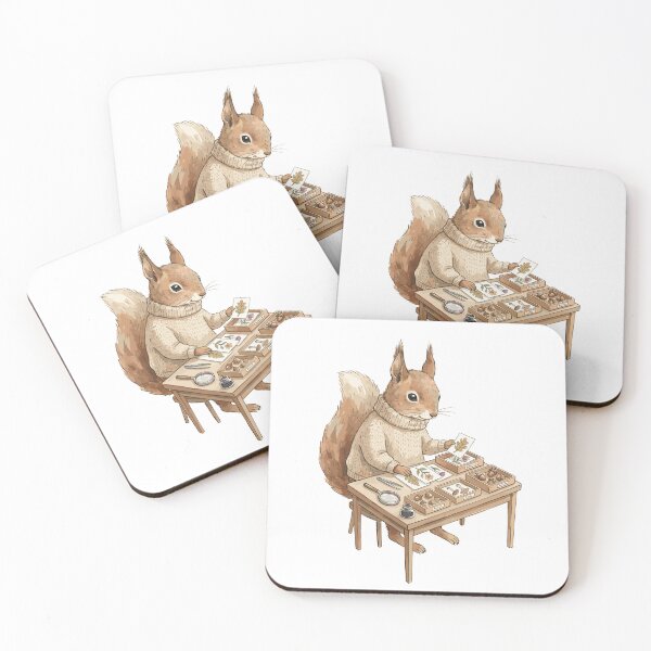 Item preview, Light Academia: Archivist Squirrel designed and sold by bapupa.