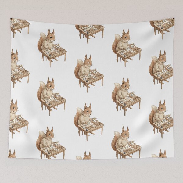 Item preview, Light Academia: Archivist Squirrel designed and sold by bapupa.