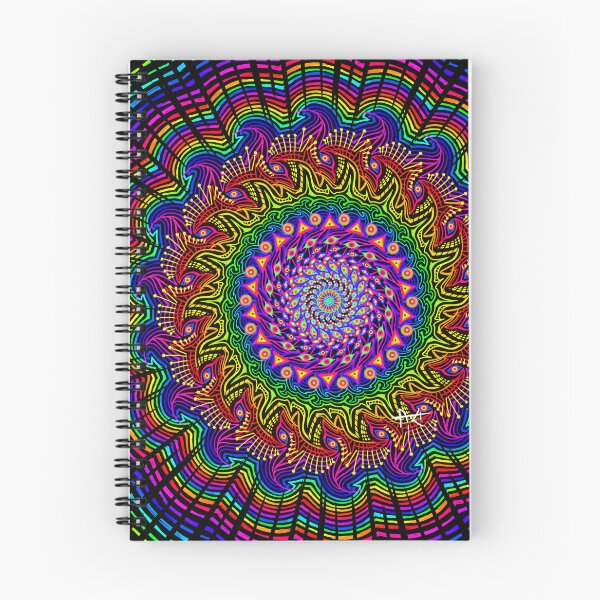 Item preview, psychedelic mandala number one designed and sold by UrielCalavera.