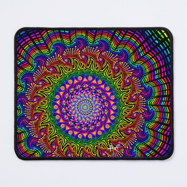 Item preview, psychedelic mandala number one designed and sold by UrielCalavera.