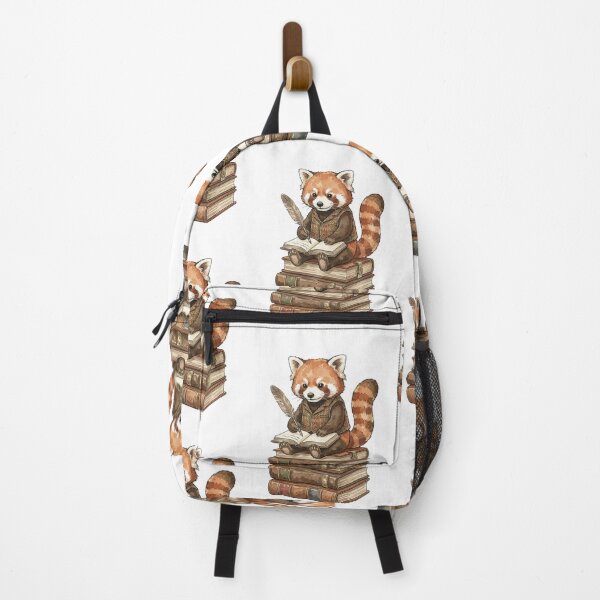 Item preview, Light Academia: Literary Red Panda designed and sold by bapupa.