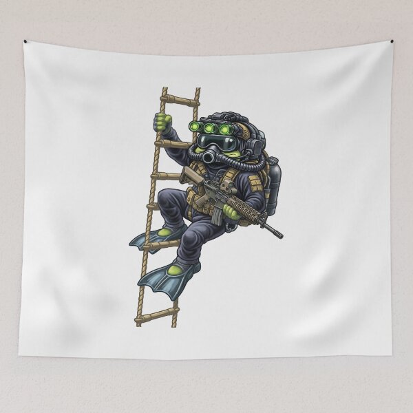Item preview, Navy Seals frog designed and sold by RAWLIFEGRAPHIC.