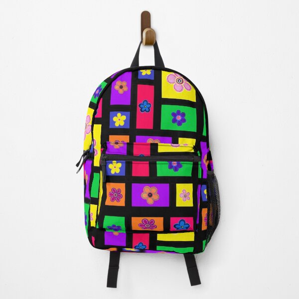 Item preview, Patchwork Flowers Hand Drawn Bright Flowers designed and sold by kel72.