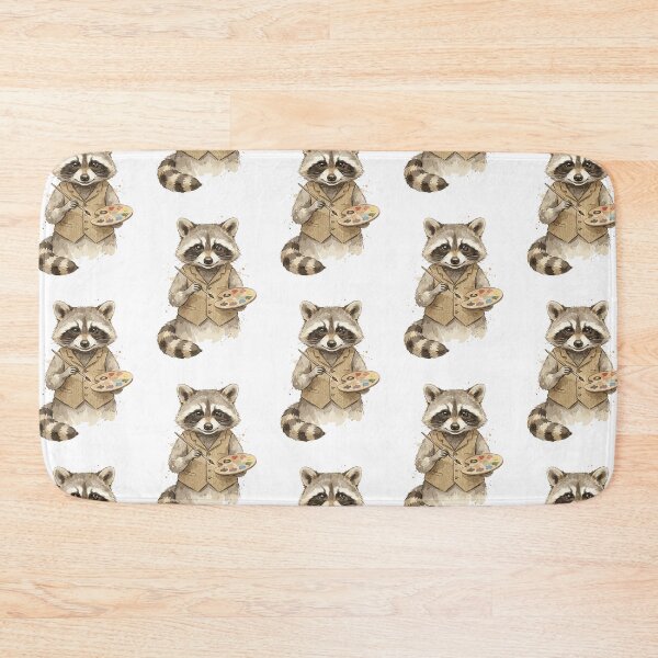 Item preview, Light Academia: Painter Raccoon	 designed and sold by bapupa.