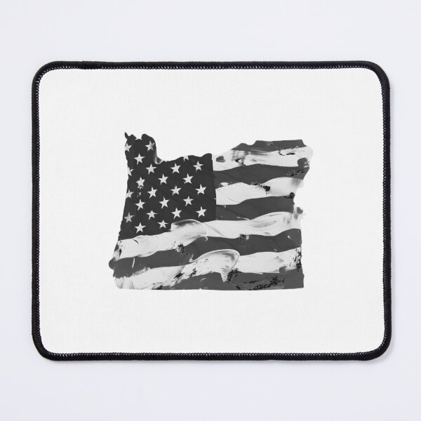 Item preview, Oregon State Stars & Stripes Silhouette – Black and White designed and sold by Paper Drip.