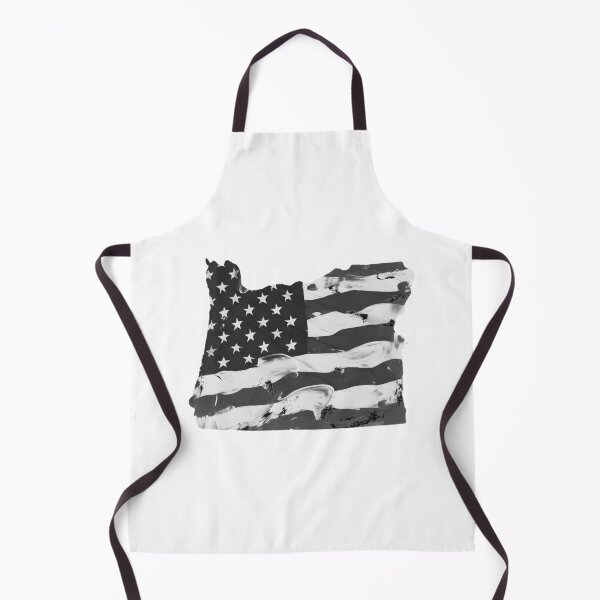 Item preview, Oregon State Stars & Stripes Silhouette – Black and White designed and sold by Paper Drip.