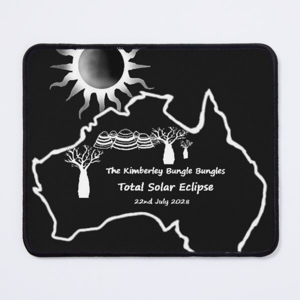 Item preview, Solar Eclipse at the Bungle Bungles July 2028 designed and sold by bluegumleaf.