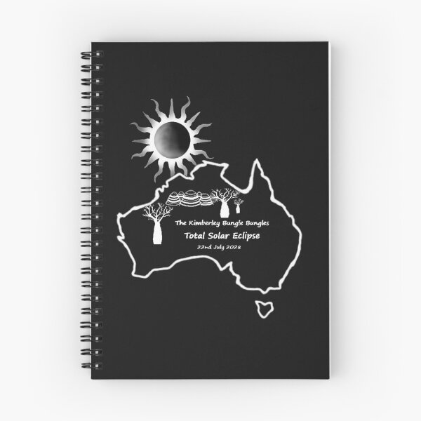 Item preview, Solar Eclipse at the Bungle Bungles July 2028 designed and sold by bluegumleaf.