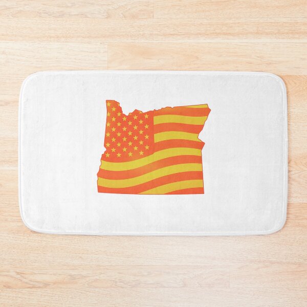 Item preview, Oregon USA Flag Silhouette – Stars and Stripes State Outline designed and sold by Paper Drip.