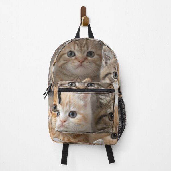 Item preview, Cute Fluffy Cats Repeating Pattern designed and sold by SassyArtistry.