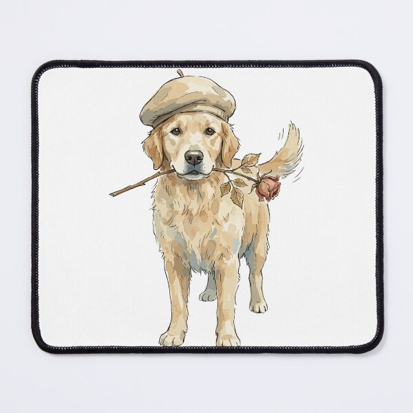 Item preview, Light Academia: Poet Golden Retriever designed and sold by bapupa.