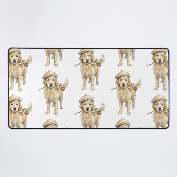 Item preview, Light Academia: Poet Golden Retriever designed and sold by bapupa.