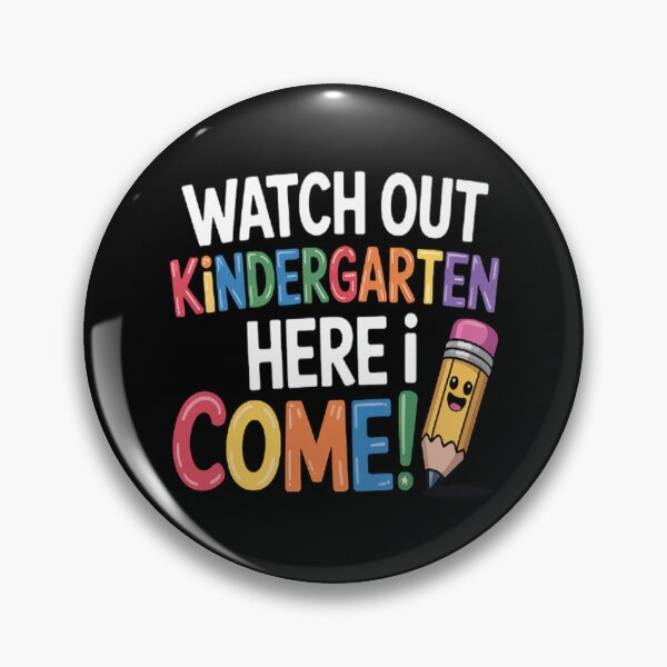 Item preview, Watch Out Kindergarten Here I Come Rainbow Pencil designed and sold by mandiana.